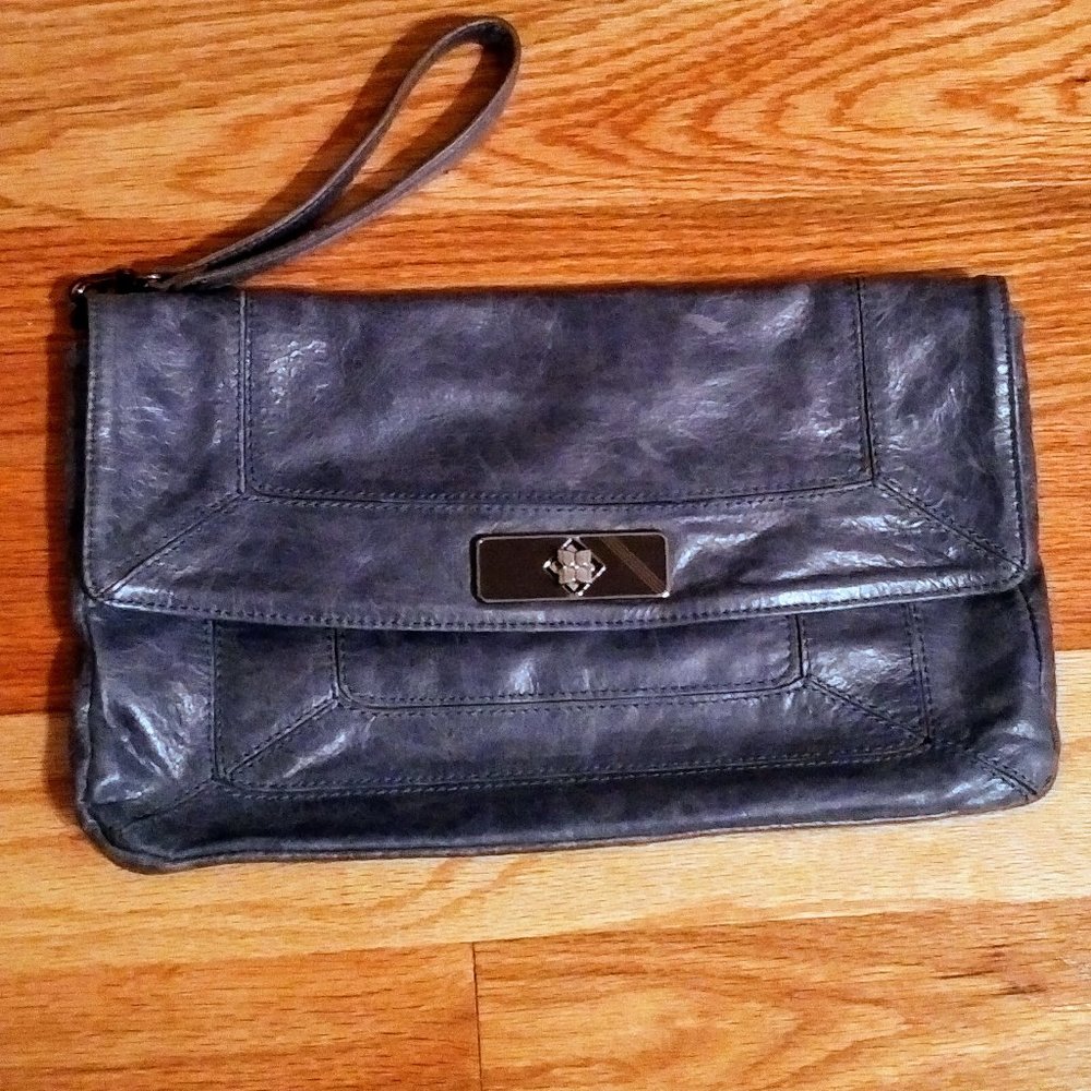 BCBG Max Azria Leather Clutch